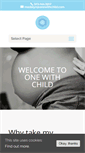 Mobile Screenshot of onewithchild.com
